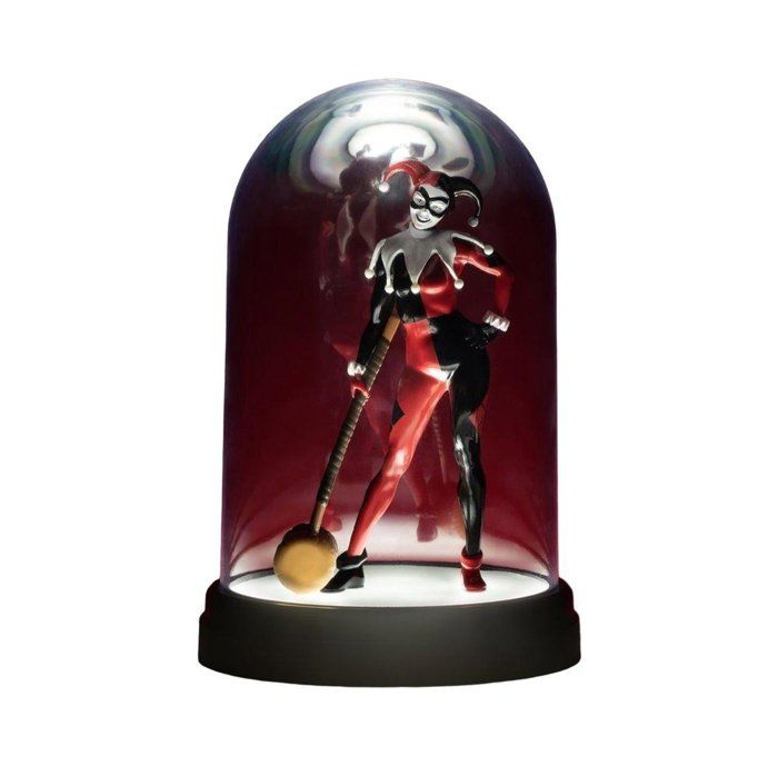 Lampe décorative - DC COMICS - Harley Quinn - Blanc - Plastique - Rond