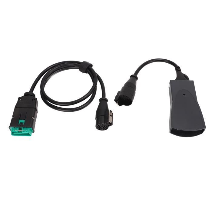 KIMISS 1 Paire Câble Diagnostic USB OBD2 Pour Lexia3 PP2000 - Adaptateur Flexible ABS