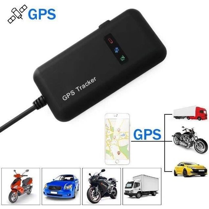EMEBAY - Tracker Véhicule Traceur en temps réel Localisateur GPS / GSM / GPRS / SMS Suivi moto voiture Vélo Antivol