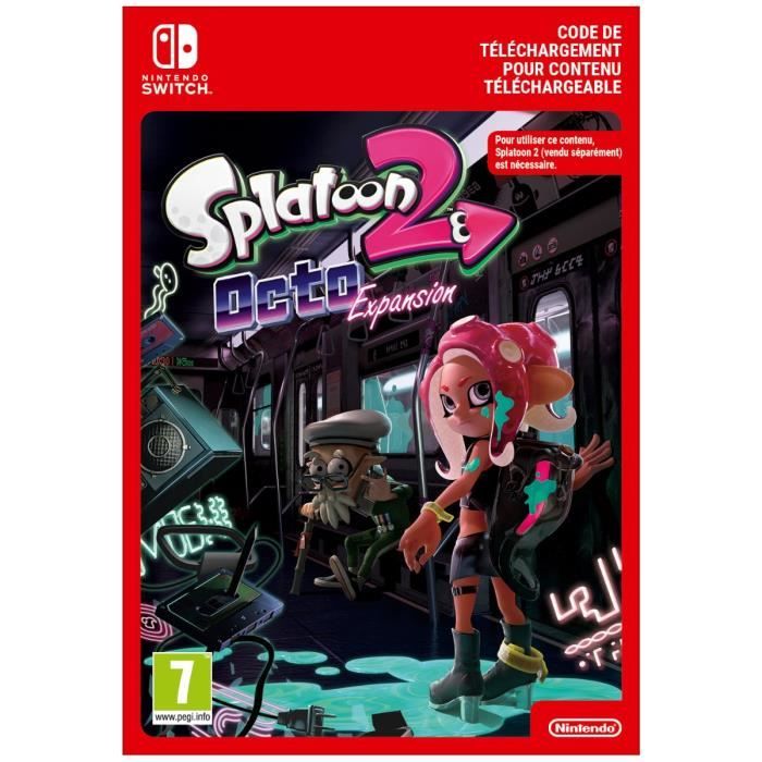 DLC Octo Expansion pour Splatoon 2 • Code de téléchargement pour Nintendo Switch