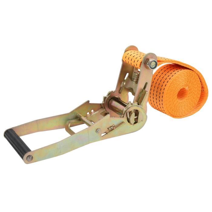 Sangles À Cliquet Sangles En Alliage De Charge Avec Cliquet De 5 M 800 Kg Attaches De Voiture