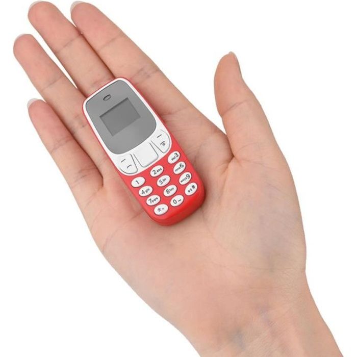 Mini Téléphone BM10 - Le Plus Petit, Double SIM GSM Débloqué, Bluetooth, Téléphone De Secours Ou Casque