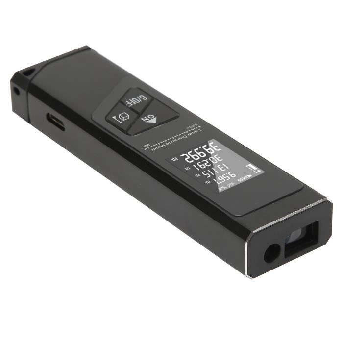 Télémètre Laser Huepar 100M Batterie Rechargeable LCD Mesureur Laser  M/In/Ft Mode MultiMesure Pythagore Distance Surface&Volume-S100 - Cdiscount  Bricolage