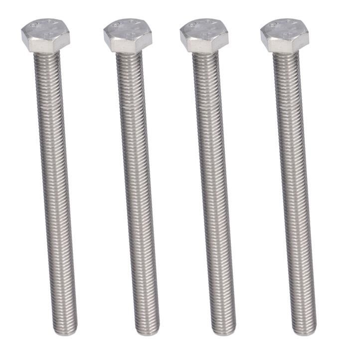 Vis à Tête Hexagonale Creuse M10 X 1,25 Pas Fin - Acier Inox A2, DIN 912