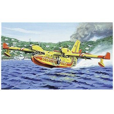 Maquette - HELLER - Canadair CL 415 - 108 pièces - Multicolore - Intérieur