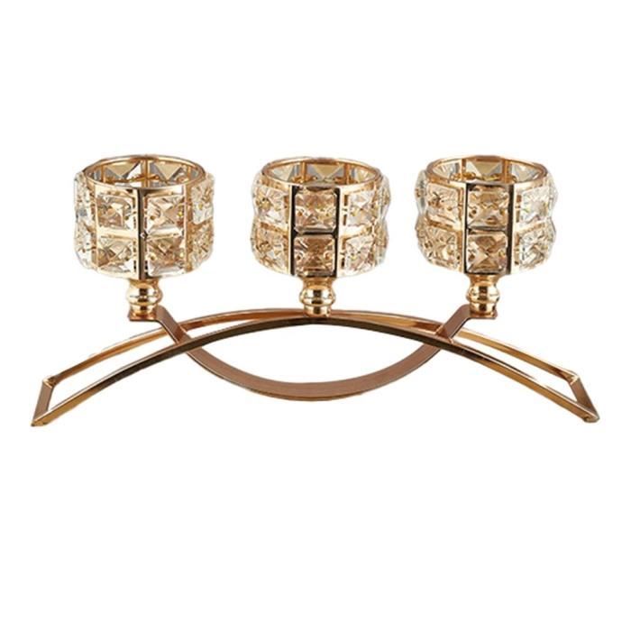 Bougeoir En Cristal Pour 7 Bougies Chauffe-plat - Décoration Intérieure Fleur De Lotus, Design Feng Shui - 10