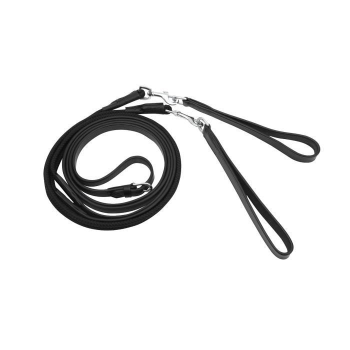Covalliero KERBL Etrivière en Cuir pour Cheval Noir 130 cm