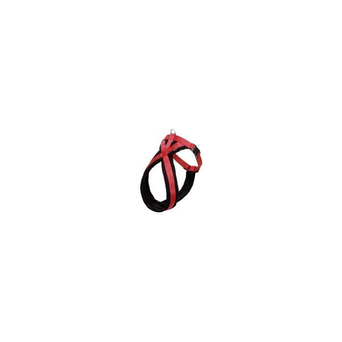 harnais art sportiv cross rouge 42-50cm