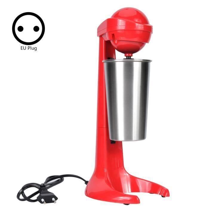 VEVR Machine à Milkshake Électrique Double Tête 360W - Mélangeur Commercial Inox Pour Lait, Protéines, Cocktails Et Smoothies