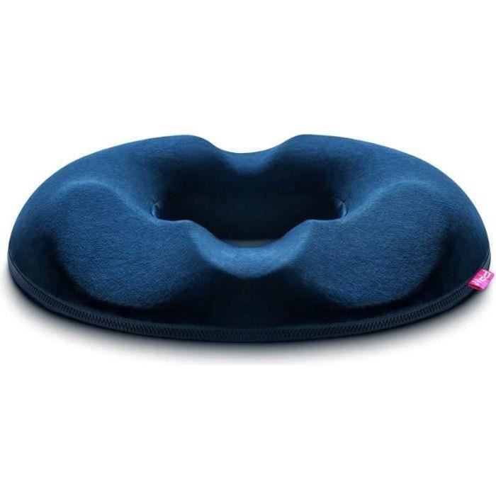 Coussin Anneau Mousse Mémoire Forme - Siège Anti Douleur Coccyx, Hémorroïdes Et Dos