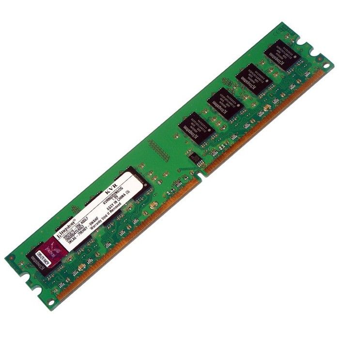 2Go RAM Kingston KVR800D2N62G DDR2 PC2 6400 800Mhz 2Rx8 CL6 PC Bureau