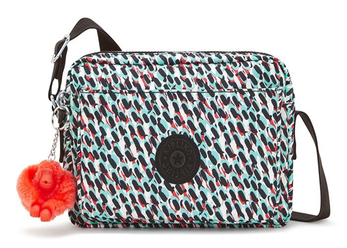 Sac Bandoulière Kipling Basic Abanu M Rose Blooming Pink - Neuf Avec étiquettes