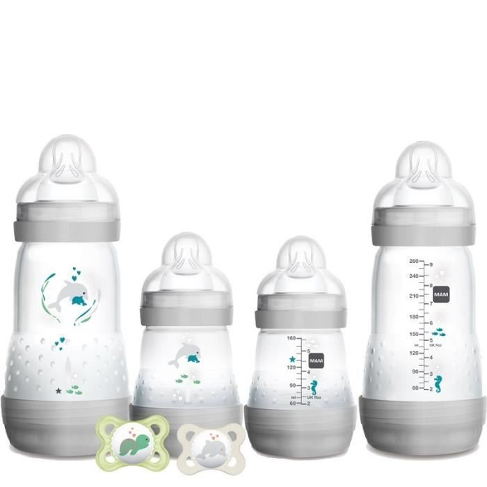 MAM Set Biberon et Sucettes pour Nouveau-Né Sans BPA - Cdiscount  Puériculture & Eveil bébé