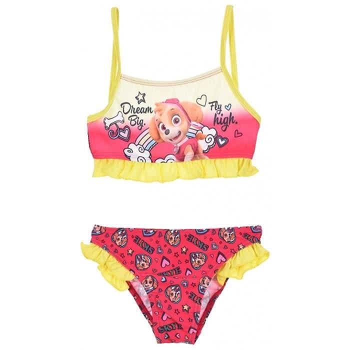 Minnie Maillot de Bain 2 pi/èces Enfant Fille Rose de 3 /à 8ans