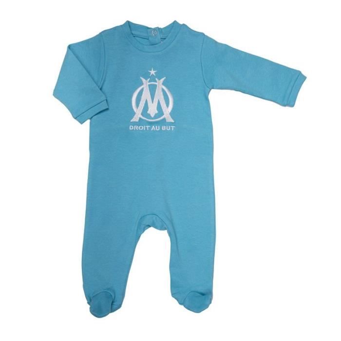 Grenouillère Bébé Fille Olympique De Marseille - Collection Officielle OM Coton