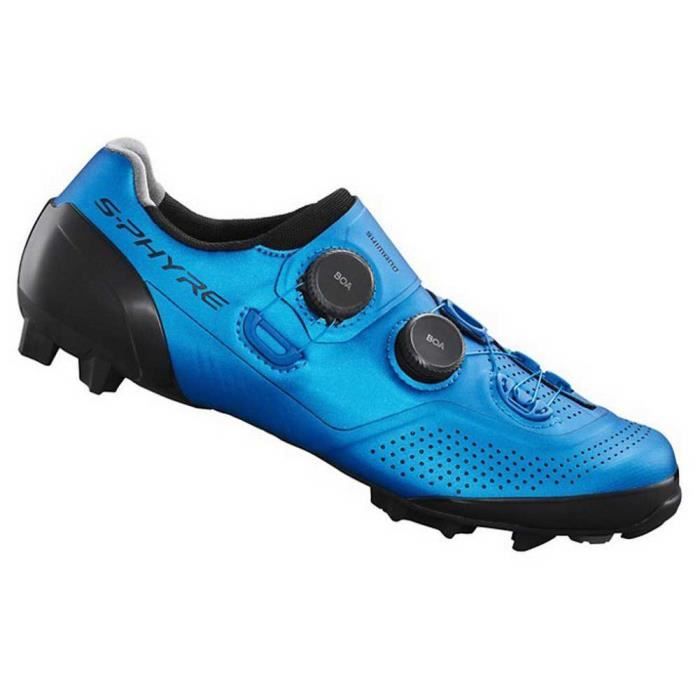 Chaussures VTT Shimano XC902 - Bleu - Respirant - Sports VTT - Mixte - Terrain Montagne - Adulte