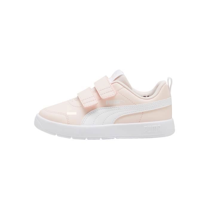 Puma Basket Basse  à Scratches Puma Courtflex V3 V PS - Island Rose Puma Blanc