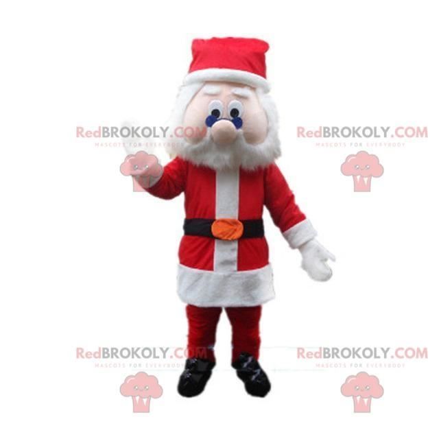Mascotte De Pere Noel Costume De Noel Deguisement Hiver Costume Redbrokoly Com Personnalisable Cdiscount Jeux Jouets