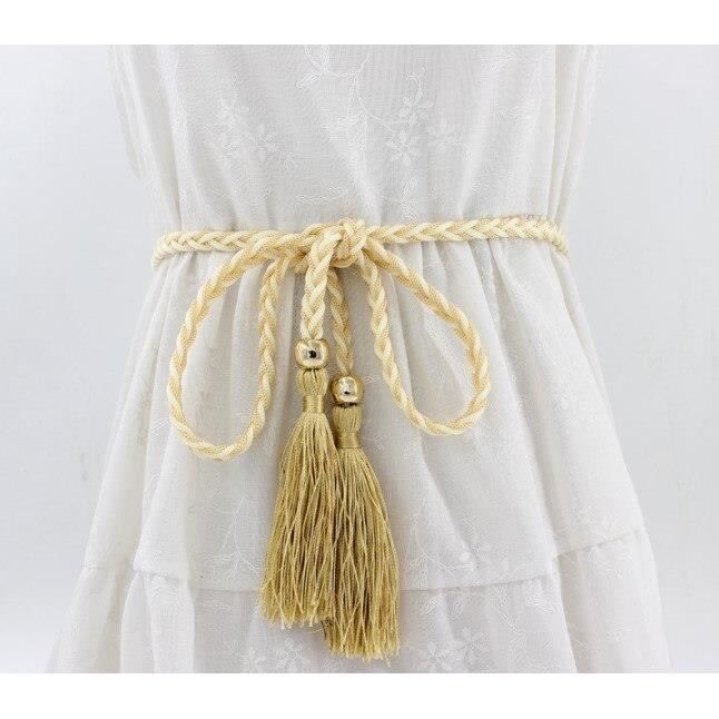 Ceinture En Perles Multicouches Pour Femmes – Taille Réglable, Pendentif à Pampilles – Pour Robe De Mariée, Soirée, Mariage