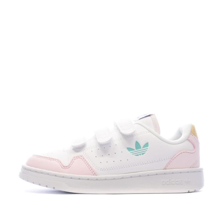 basquette blanche fille