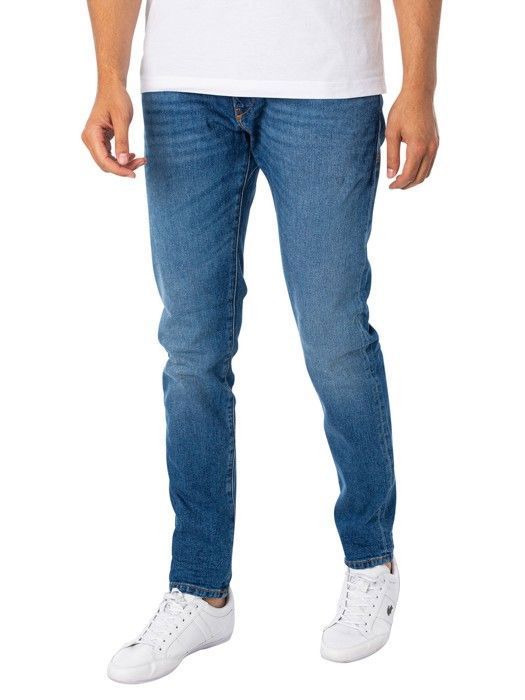 Diesel Pour des hommes Jean slim D-Strukt, Bleu