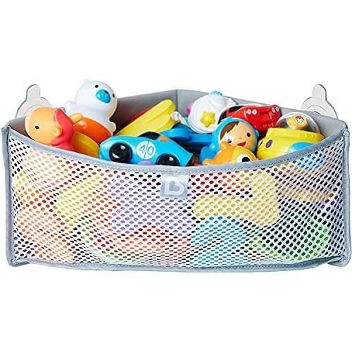 Filet Rangement Jouets De Bain - Sac En Maille Suspendu - Grande Capacité, Drainage Rapide - Avec Ventouses Adhésives