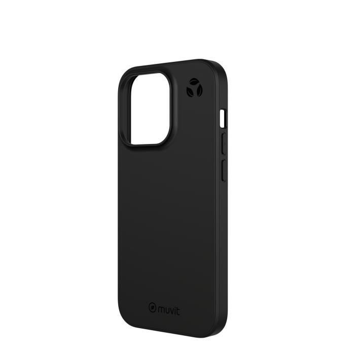 COQUE - MUVIT FOR CHANGE COQUE SOUPLE NOIR IPHONE 14 PRO