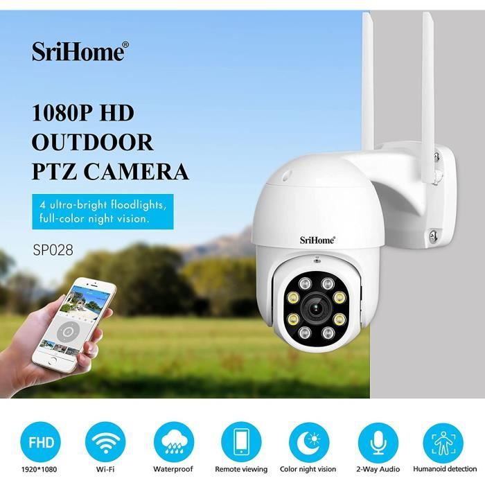 ② Camera de surveillance wifi extérieur et intérieur ip66 — Caméras de  surveillance — 2ememain
