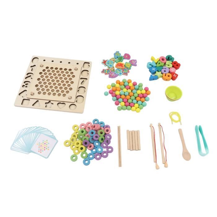 Planche De Perles En Bois Avec Rainures Et Graduations - Idéale Pour Créer Bracelets Et Colliers DIY