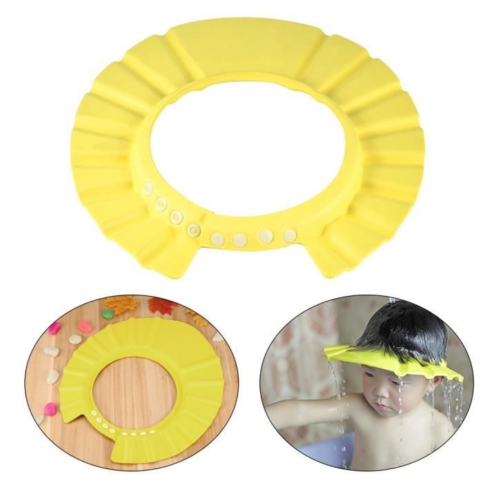 Chapeau De Bebe Reglable Enfant De Bain Bonnet De Douche Casquettes De Douche Pour Enfants Bebe Soins Cdiscount Puericulture Eveil Bebe