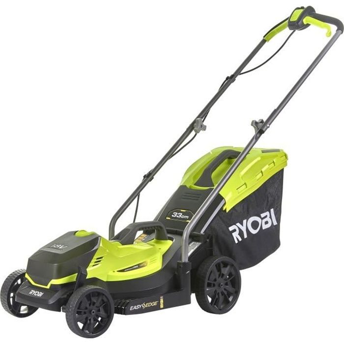 Tondeuse sur batterie 33cm de coupe RYOBI RLM18X33B40 - Livré avec 1 batterie 18V 4,0Ah