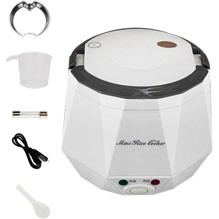 Mini Cuiseur à Riz 1000W – 6L, Cuisson Rapide Et Gain De Place | Idéal Pour Petites Cuisines