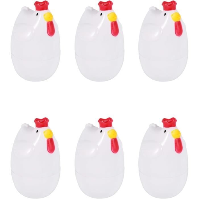 Support œufs Vapeur Silicone - Cuiseur 3 œufs Résistant