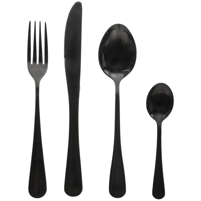 Ménagère SECRET DE GOURMET Shadow 16 pièces.