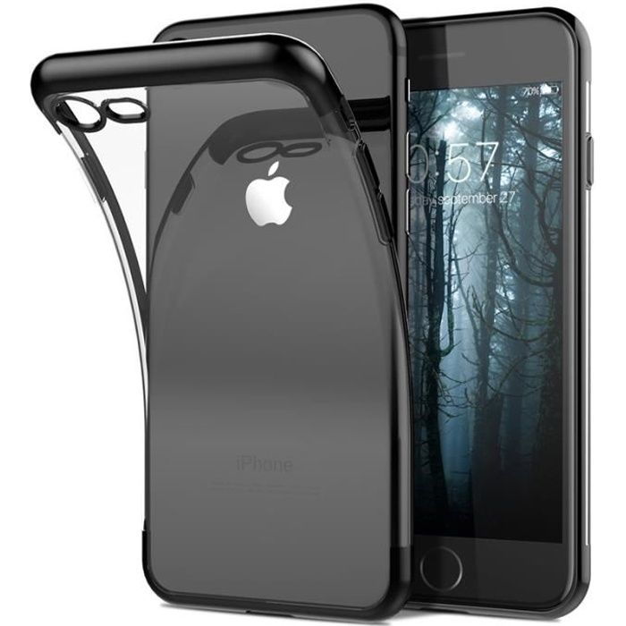 coque iphone 7 noir silicone souple coque iphone 7 noir silicone souple