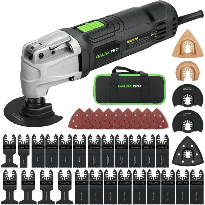 GALAX PRO Scie sauteuse électrique avec guide laser 3000 tr/min 800 W avec 6 vitesses variables