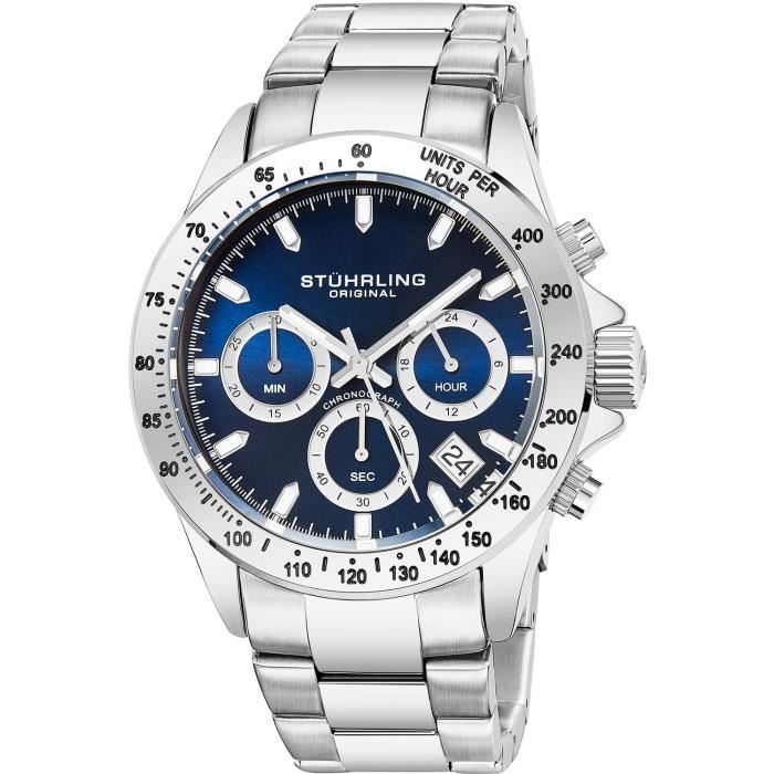 Montre stuhrling homme prix Outlet