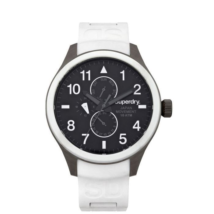 montre superdry blanche