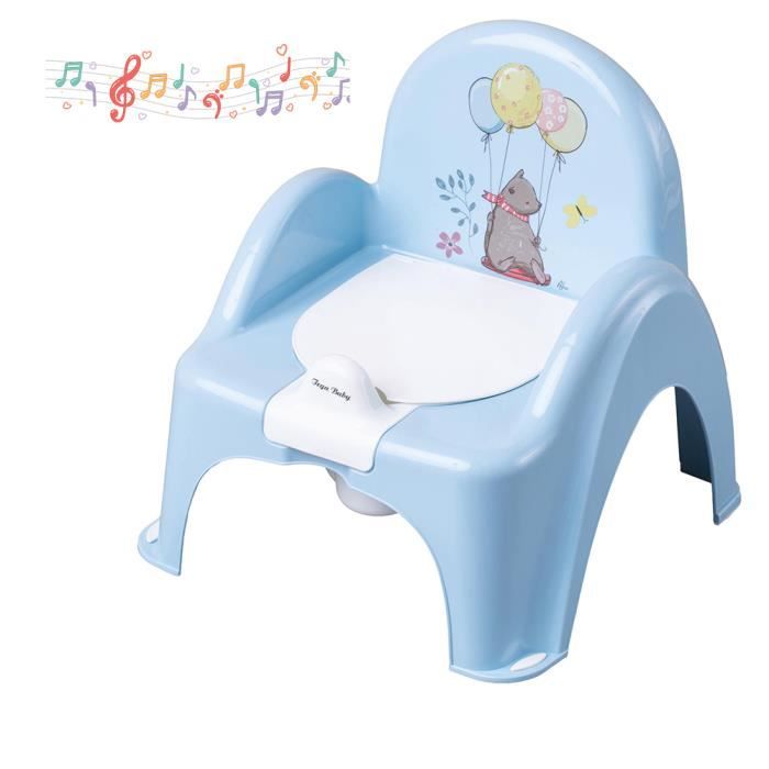 Pot fauteuil chaise apprentissage proprete bleu bebe pas cher 