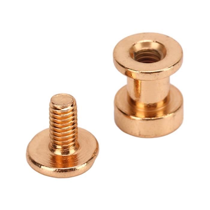 Lot De 100 Rivets En Cuivre Tête Ronde - Dimensions 1/8" X 5/16" - Neuf Sous Emballage - Origine Chine