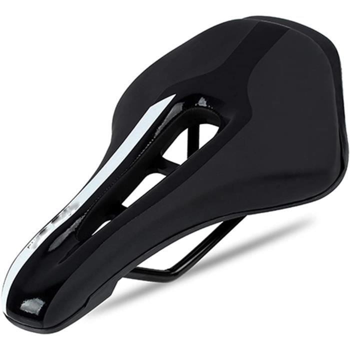 Selle De Vélo Enfants Imperméable - Universelle Pour Roues < 45.7 Cm, Cuir PU Et Acier, 15x21.5 Cm