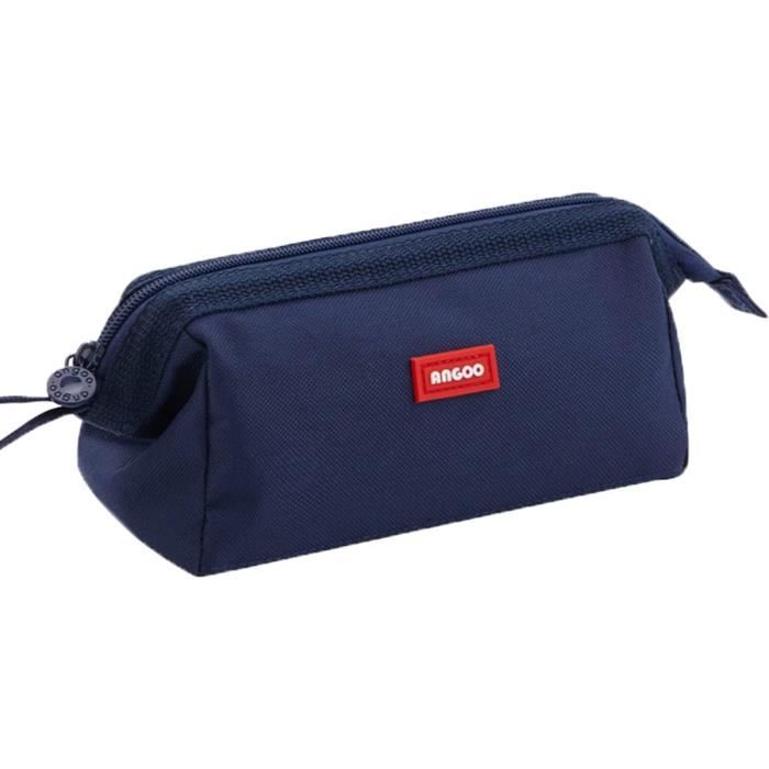 Pochette AS Roma Seven Noir Garçon - Organisateur De Voyage Pratique Avec Poignée En Ruban, Idéal Loisirs Et Quotidien