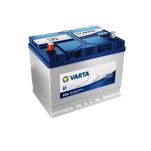 VARTA Batterie Auto E24 (+ gauche) 12V 70AH 630A