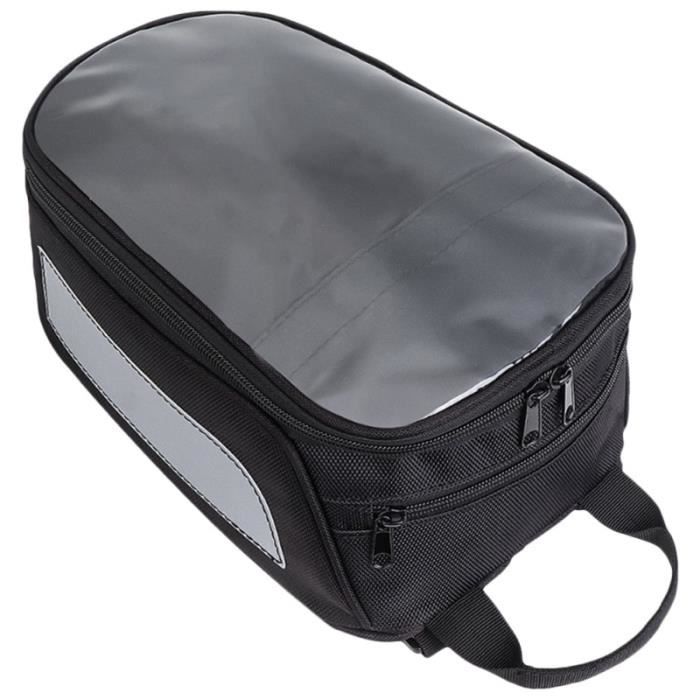 Sac De Réservoir étanche Pour Moto - Magnétique, Fenêtre Transparente, 32x16 Cm, Oxford