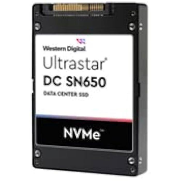 Western Digital Ultrastar WUS5EA176ESP5E3 U.3 7680 GB PCI Express 4.0 3D TLC NAND NVMe - vue 3