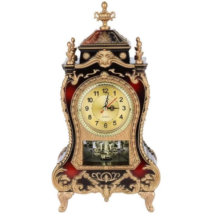 Horloge murale de 30 cm de diamètre, horloge murale à quartz numérique ronde européenne, adaptée au salon, à la chambre et au bureau | Leroy Merlin