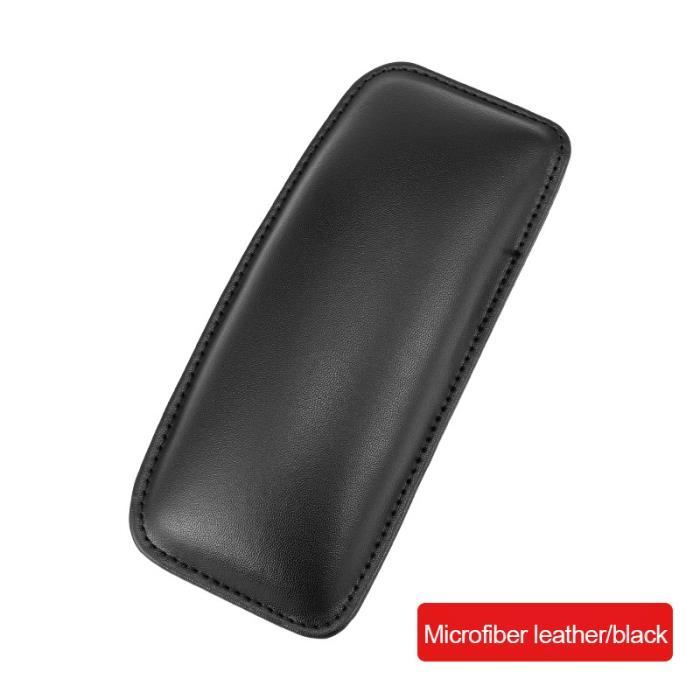 2 Genouillères Voiture Ygapuzi - Cuir, Mousse Mémoire | Confort Conducteur | Anti-Douleur Genoux/Coudes