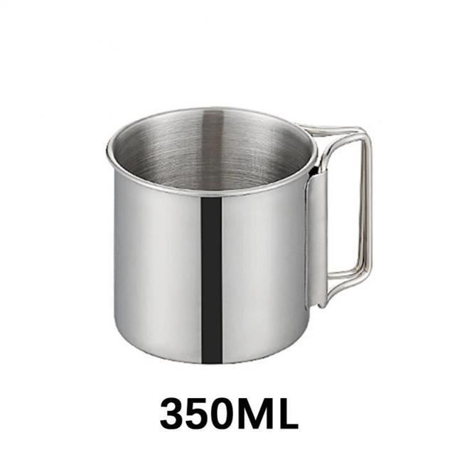 2 Tasses Gobelets Portables En Acier Inoxydable - Neuf - Parfaites Randonnée, Bureau, Voyage