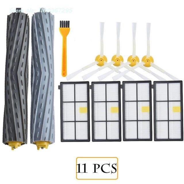 Kit Rechange Pour Robot Aspirateur Lefant M330/M330 Pro - 6 Filtres + 6 Brosses Latérales