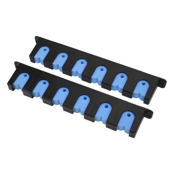 Tiardey 10 Pièces Support De Rangement Canne à Pêche 24mm - Clips Muraux Organisateur Robuste